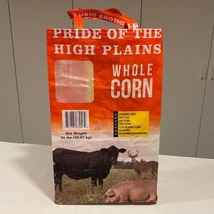 🌼3/$20🌼 Upcycled Reusable Pride of the High Plains Whole Corn Tote Bag ♻️